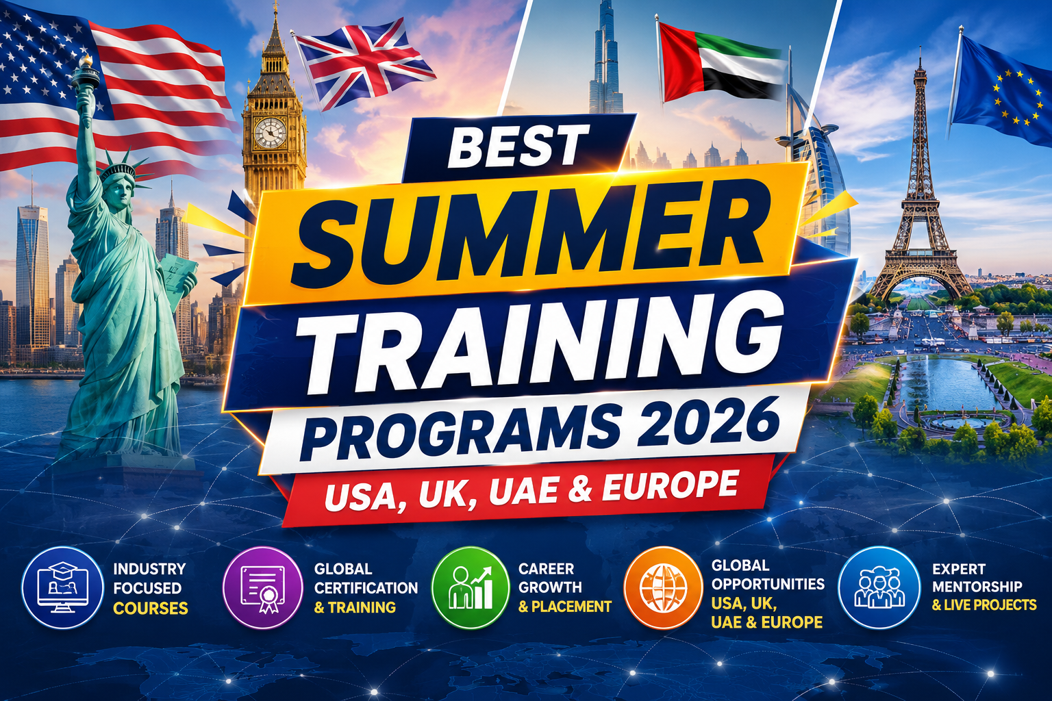Best Summer Training Programs 2026: Top Career Courses with Global Opportunities in USA, UK, UAE & Europe