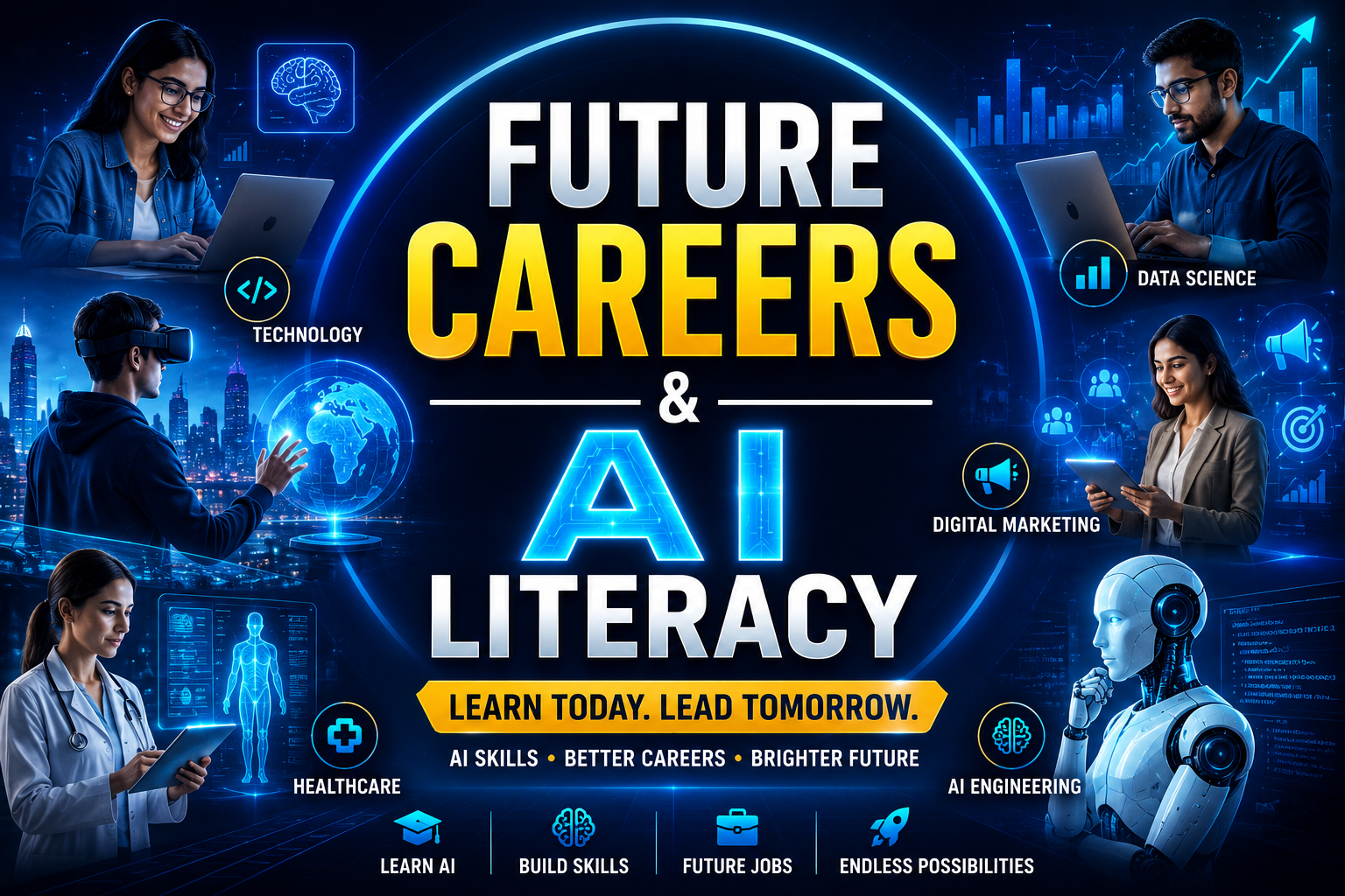 Future Careers and AI Literacy: Why AI Skills Will Define Success in the Future Workforce